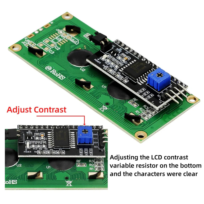 LCD Module Blue Screen for Arduino