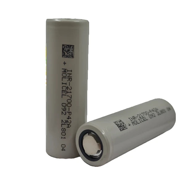 Lithium-ion Rechargeable Battery INR21700-P42A MOLICEL 3.7V 4200MAH (40A)