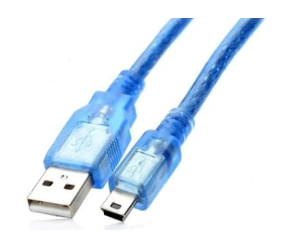 PISHOP (1.5m) USB A Male To Mini 5 Pin Male