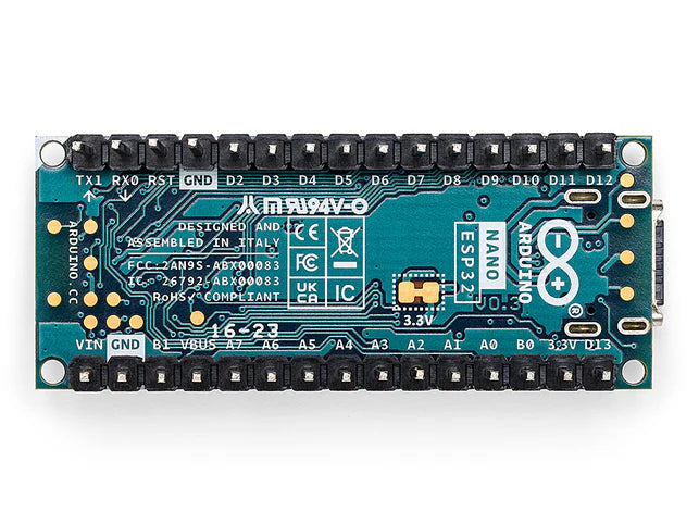 ARDUNIO® Nano ESP32 with headers