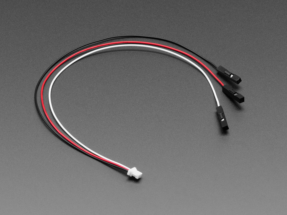 ADAFRUIT JST SH Compatible - 1mm Pitch - 3 Pin to Premium Socket Cable (200mm)