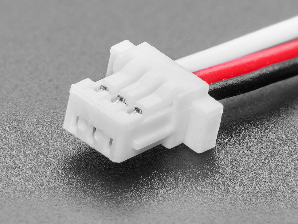 ADAFRUIT JST SH Compatible - 1mm Pitch - 3 Pin to Premium Socket Cable (200mm)