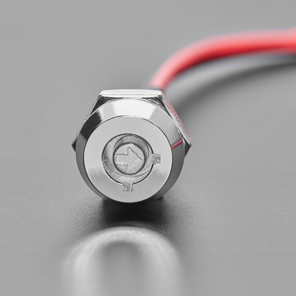 ADAFRUIT On/Off Round Key Lock - (12mm Diameter)
