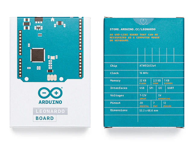 ARDUINO® Arduino Leonardo with Headers