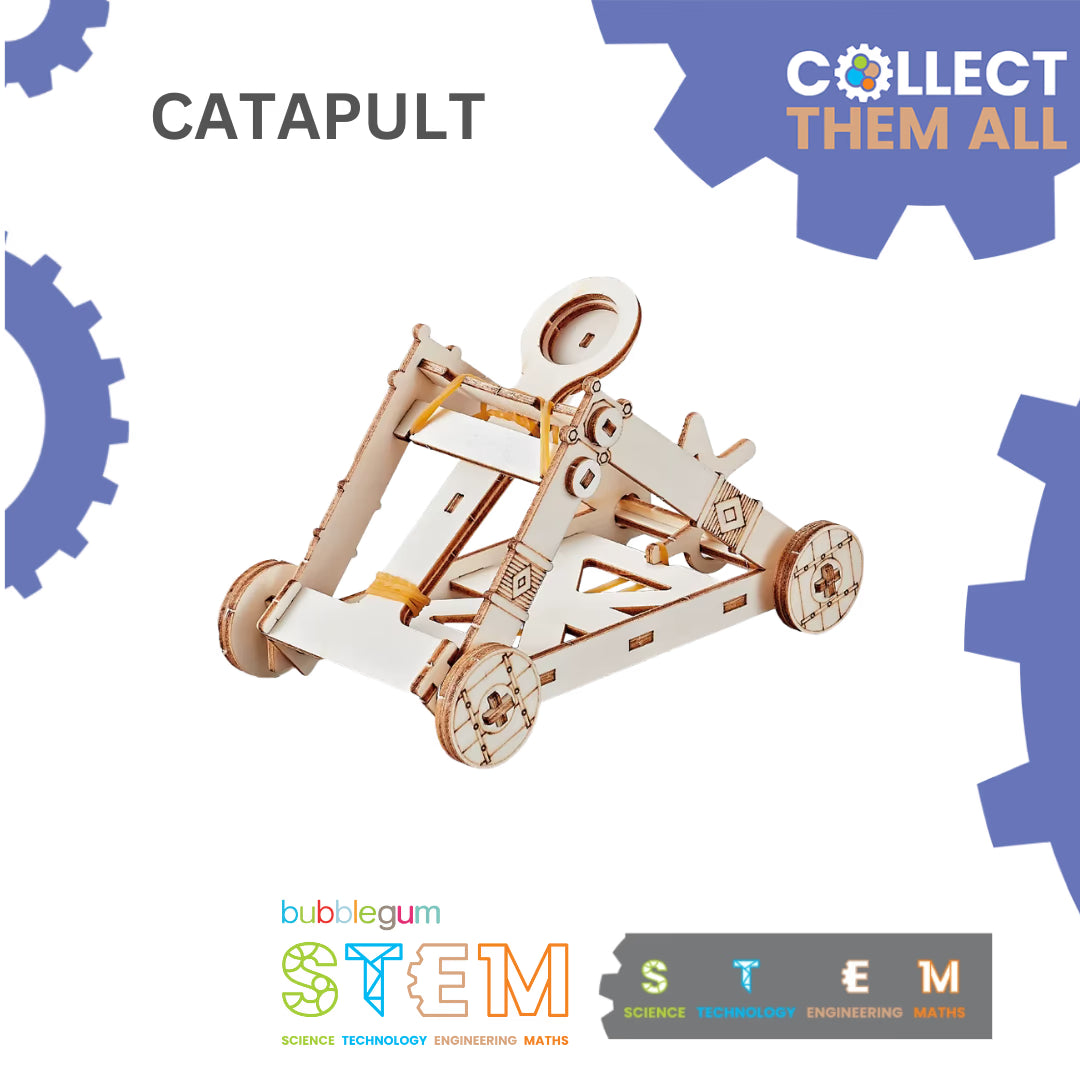 BUBBLEGUM Wooden Catapult