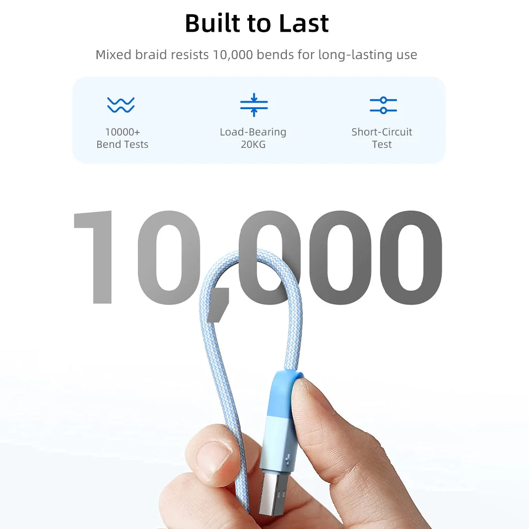 CABLETIME 6A USB A to USB C Cable (1.5m)