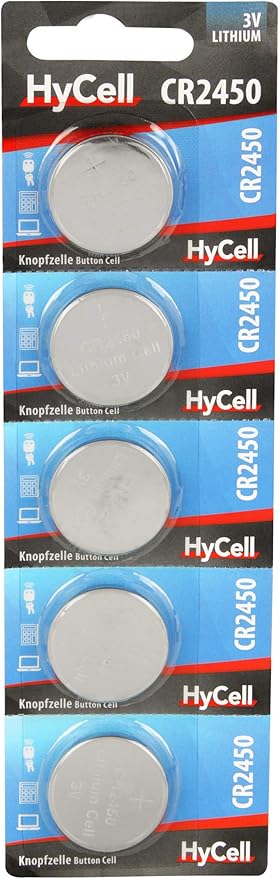 CR2450 ANSMANN 3v Lithium (per battery)