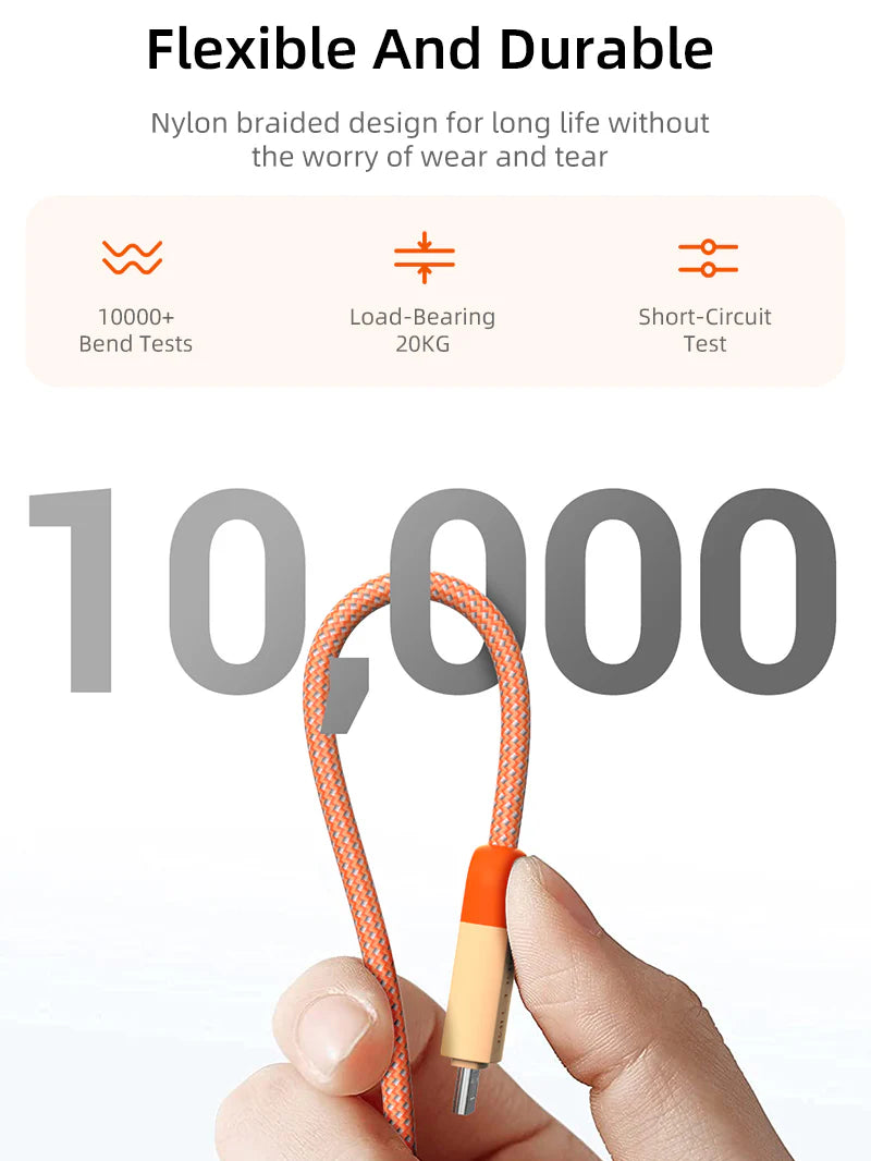 CABLETIME USB A to MicroB  Charging Cable 3A 2m