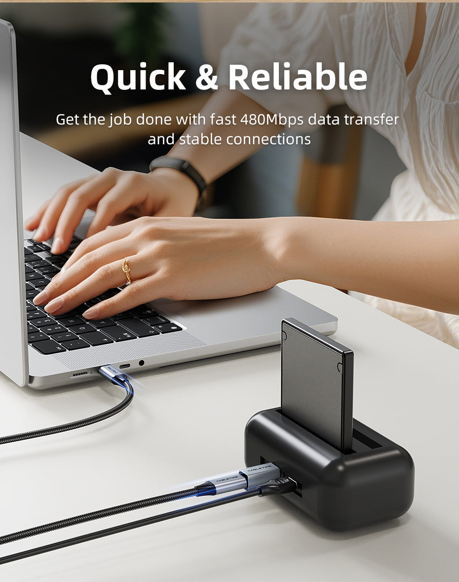 CABLETIME USB-C To Printer Adapter