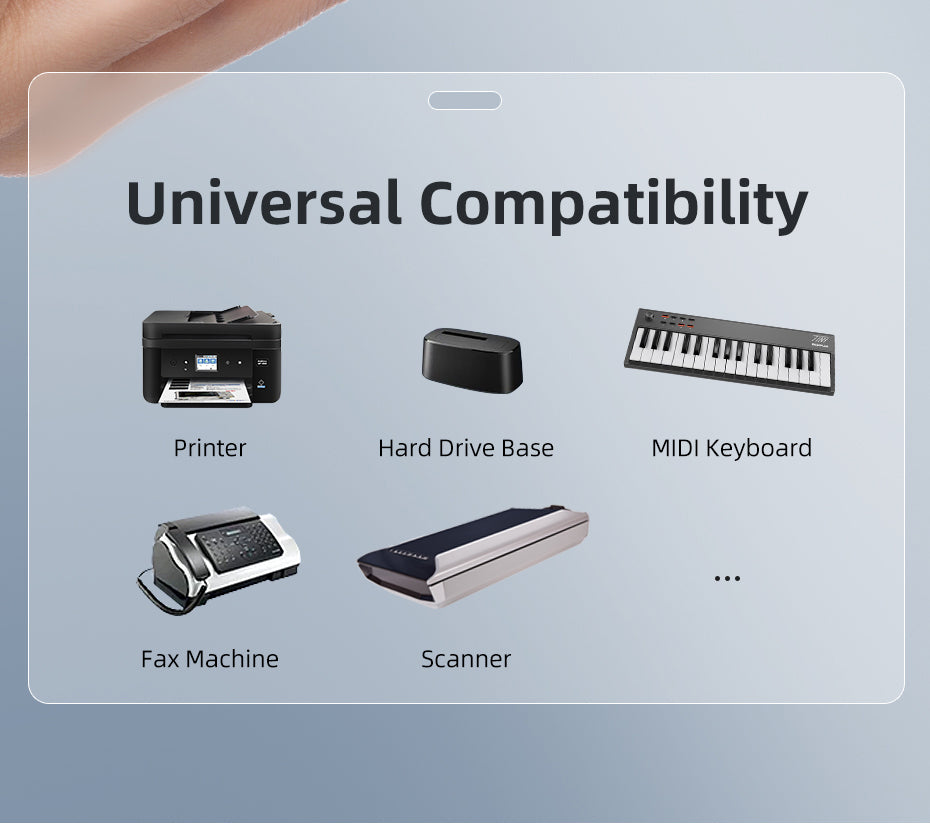 CABLETIME USB-C To Printer Adapter