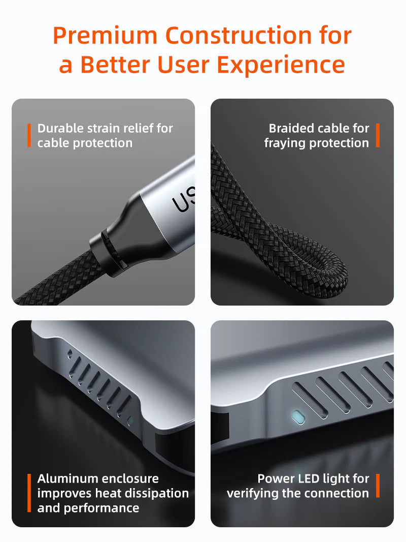 CABLETIME USB C to Dual HDMI Hub