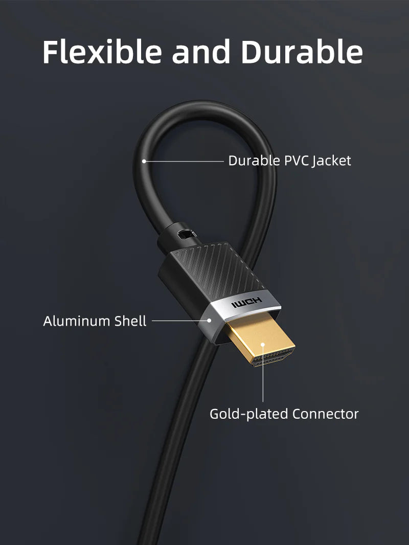 CABLETIME HDMI2.0 4k/60Hz Gold Plated Cable, 10m