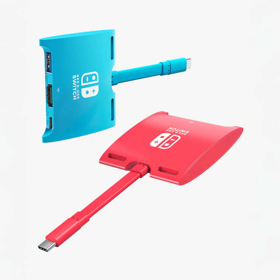 CABLETIME Switch USB-C 3-in-1 HUB (Brilliant Blue)