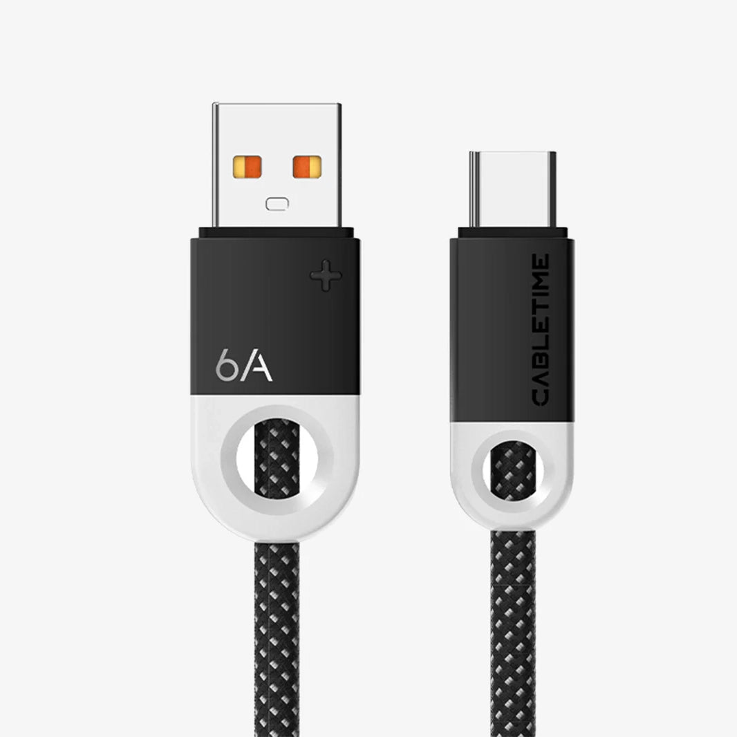CABLETIME 6A USB A to USB C Cable (1.5m)