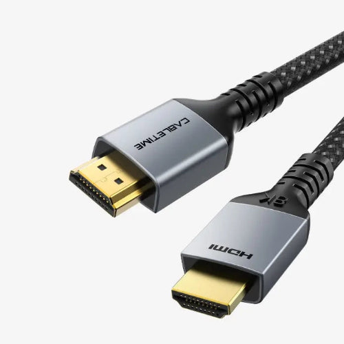 CABLETIME 8K HDMI 2.1 cable 48Gbps Braided (3m)
