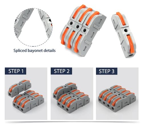 Terminal Block Compact Electrical Connectors