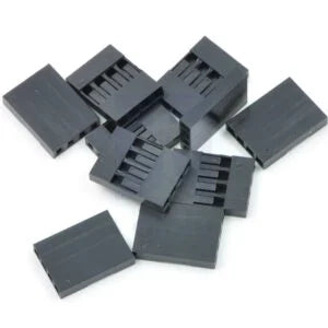 4P Dupont Housing Female Pin Connector 2.54mm - Pack of 10