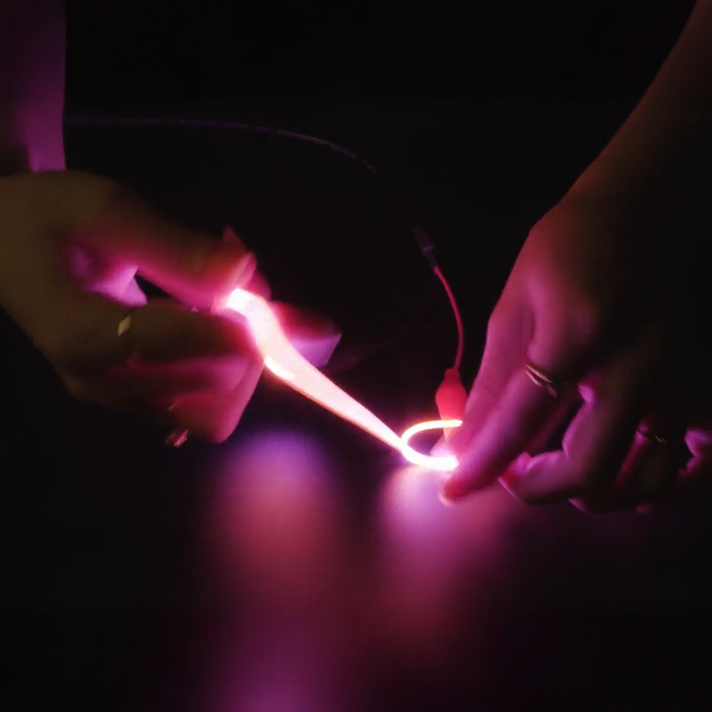 ADAFRUIT nOOds - Flexible LED Filament - 3V - Pink (300mm)