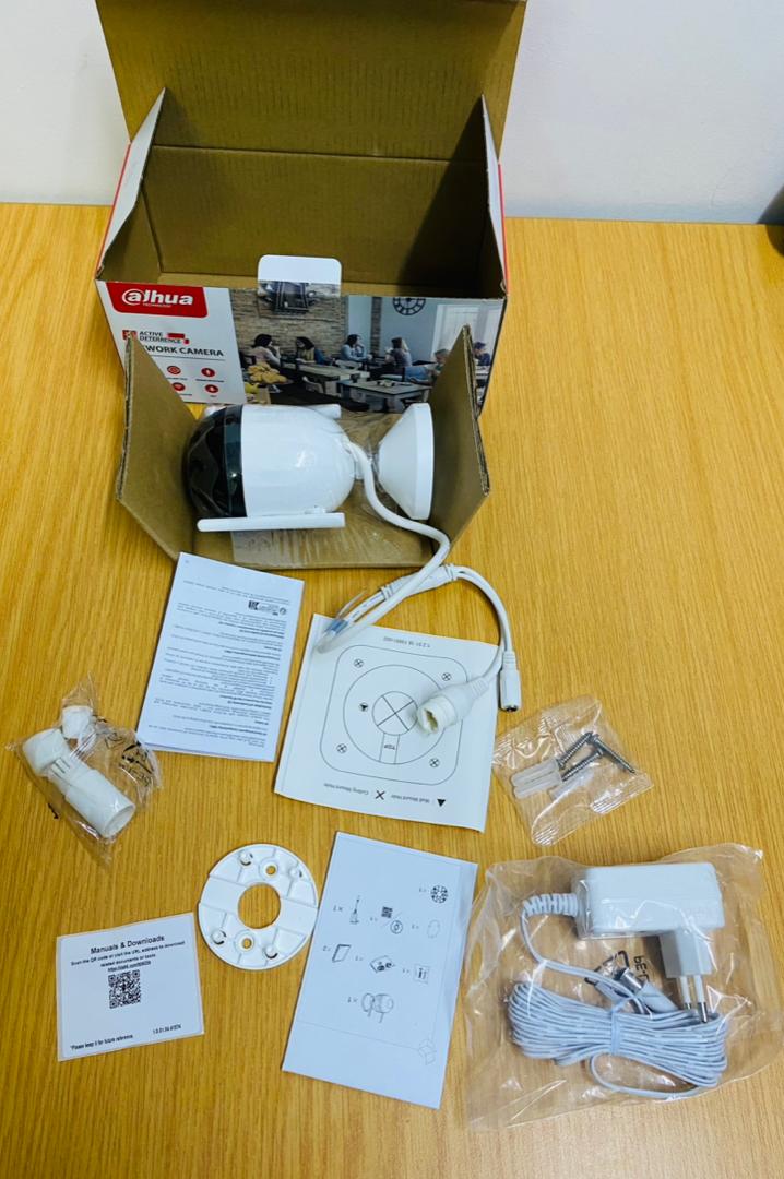 DEMO - DAHUA Camera DH-F4C-PV - Bullet A2 (For outdoor and indoor use - IP67)