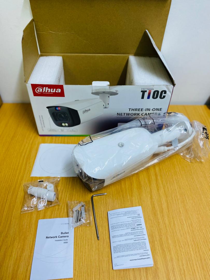 DEMO-DAHUA 5MP Smart Dual Light Active Deterrence Vari-focal Bullet WizSense Network Camera