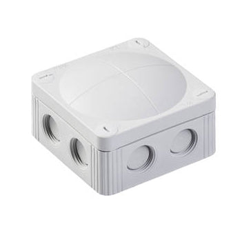 ELECTRO MECHANICA Junction Box (85x85x51mm), Polypropylene, RAL 7035