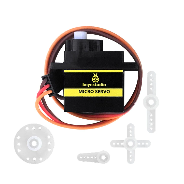 KEYESTUDIO Micro Servo SG90 0180 degrees for Arduino Smart Car Robot