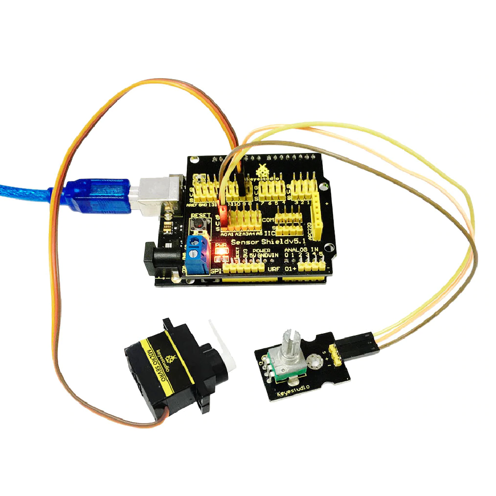 KEYESTUDIO Micro Servo SG90 0180 degrees for Arduino Smart Car Robot