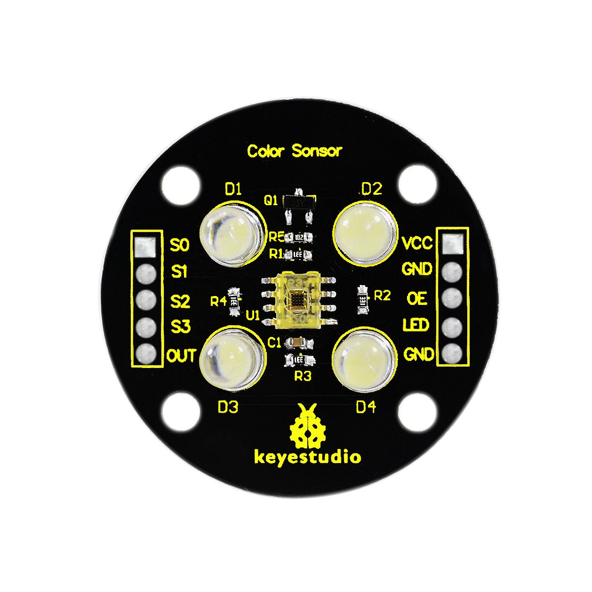 KEYESTUDIO Color Recognition Sensor Detector Module for Arduino