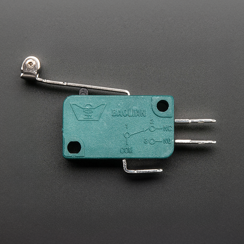 ADAFRUIT Micro Switch with Roller Lever - Three Terminal