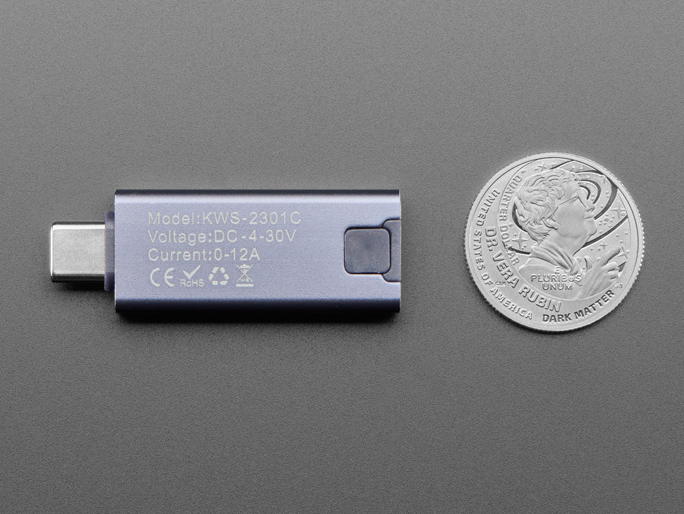 ADAFRUIT Mini OLED USB C Power Analyzer