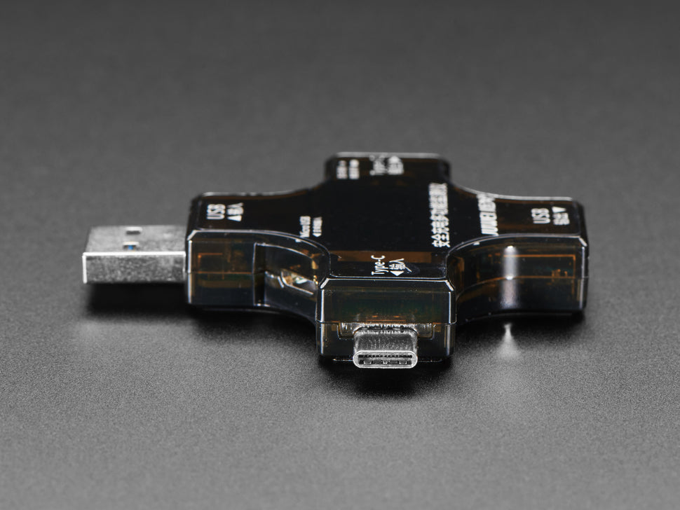 ADAFRUIT Multifunctional USB Digital Tester - USB A and C