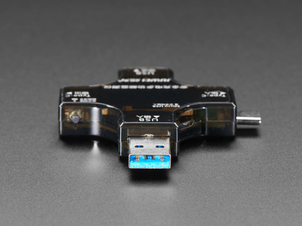 ADAFRUIT Multifunctional USB Digital Tester - USB A and C