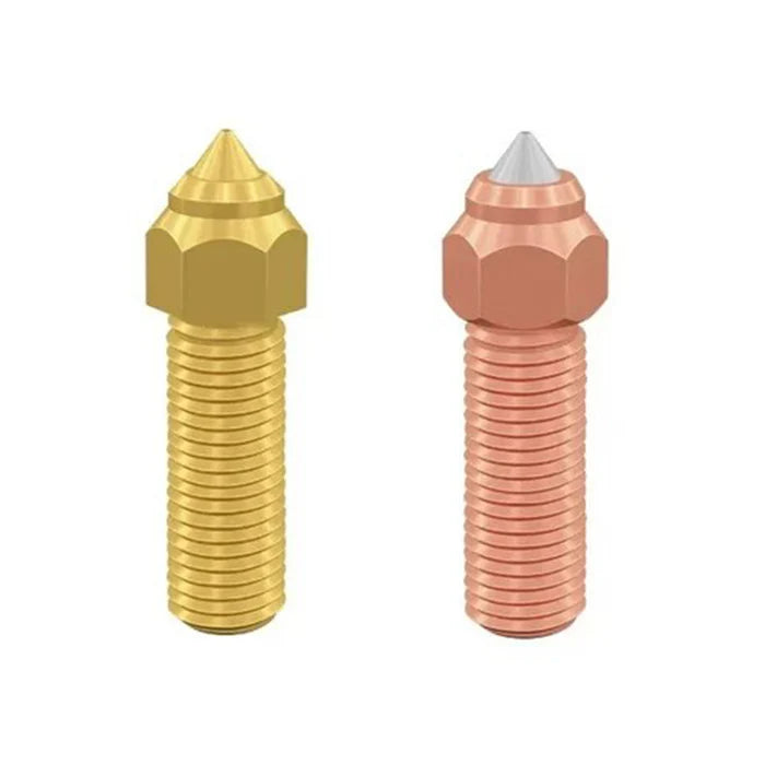 CREALITY Nozzle Kit M6xd0.4xH23 Hardened Steel Brass H59 2