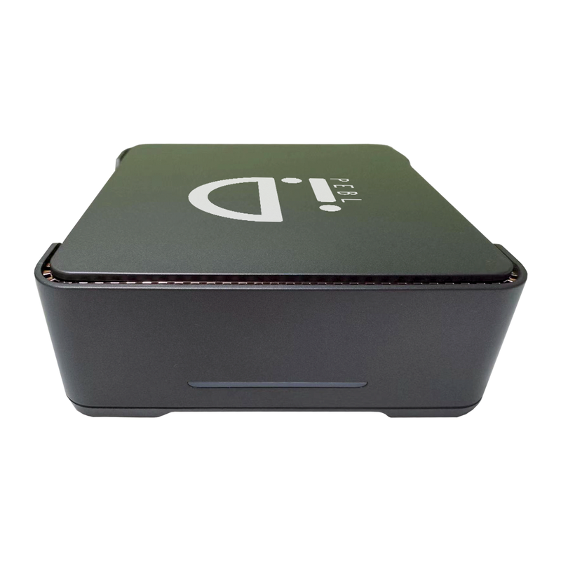 PEBL Pulse J4125 Celeron mini PC - 8GB RAM 256GB SSD WIN 10 Pro Wi-Fi LAN built-in speakers