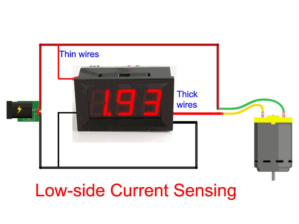 ADAFRUIT Panel Current Meter - 0 to 9.99A