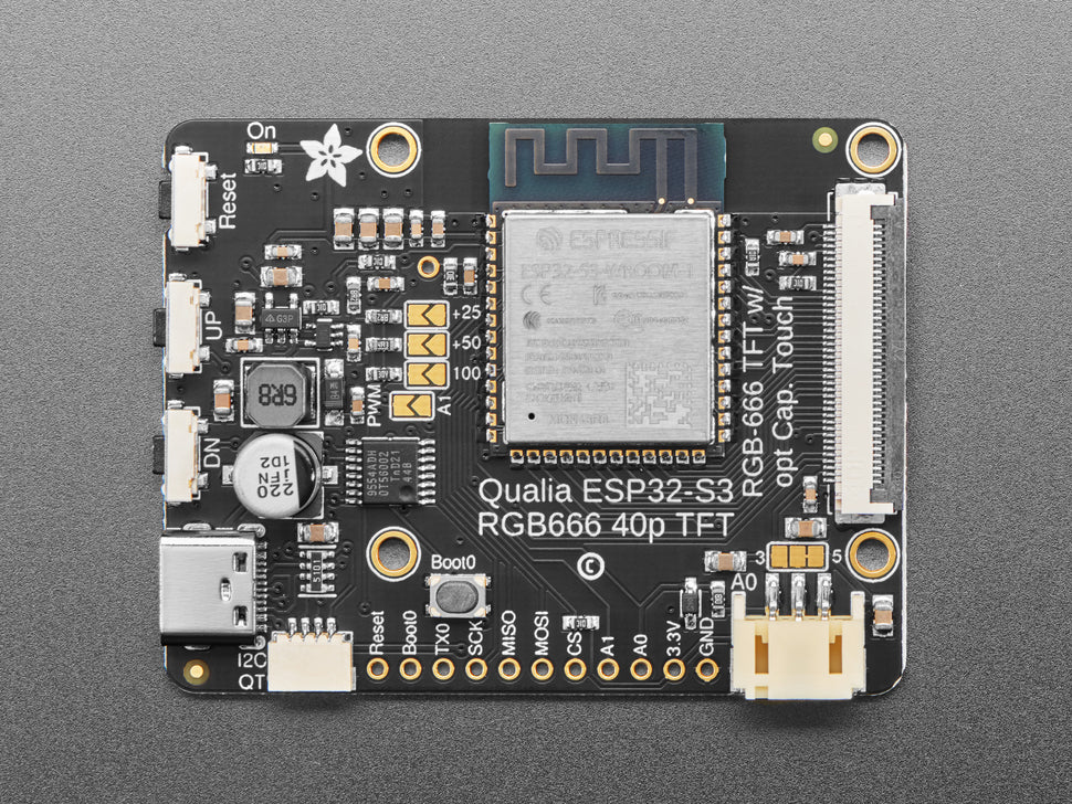 ADAFRUIT Qualia ESP32-S3 For TTL RGB-666 Displays