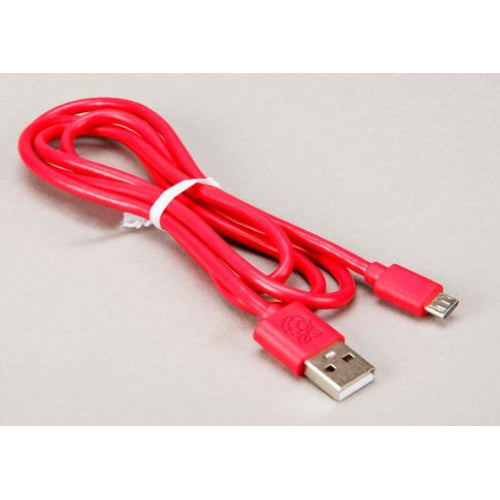 OFFICIAL RASPBERRY PI USB A Male to Micro B (1m) (RED)