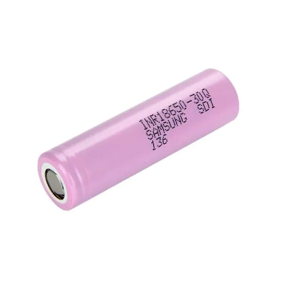 SAMSUNG 18650 3000mAh 3.7V Flat Cap Li-ion Battery