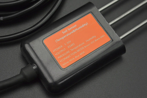 DFROBOT RS485 MODBUS-RTU Soil Temperature and Moisture Sensor