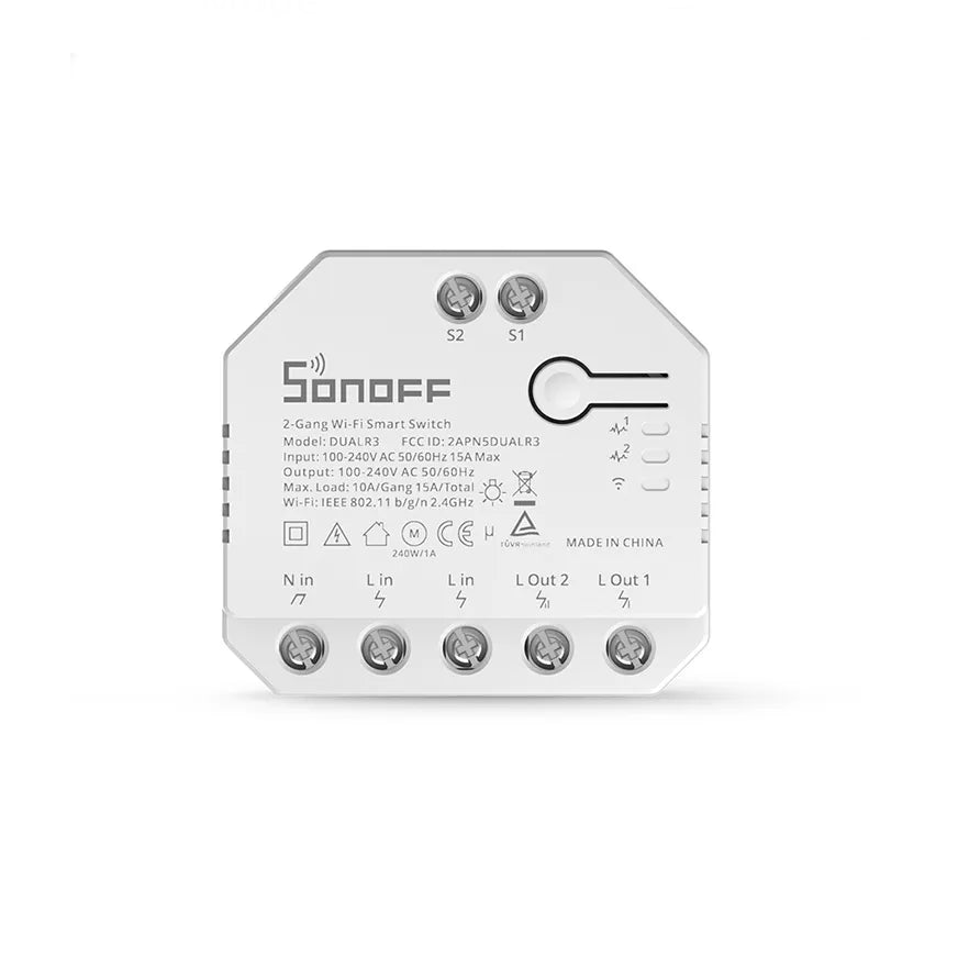 SONOFF DUALR3 Lite - WiFi Smart Switch