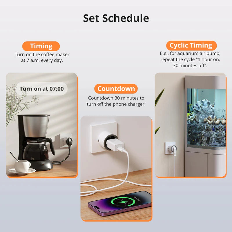SONOFF Wi-Fi Smart Plug S60TPF(EU)