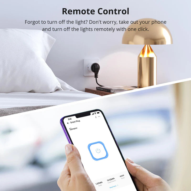 SONOFF Wi-Fi Smart Plug S60TPF(EU)