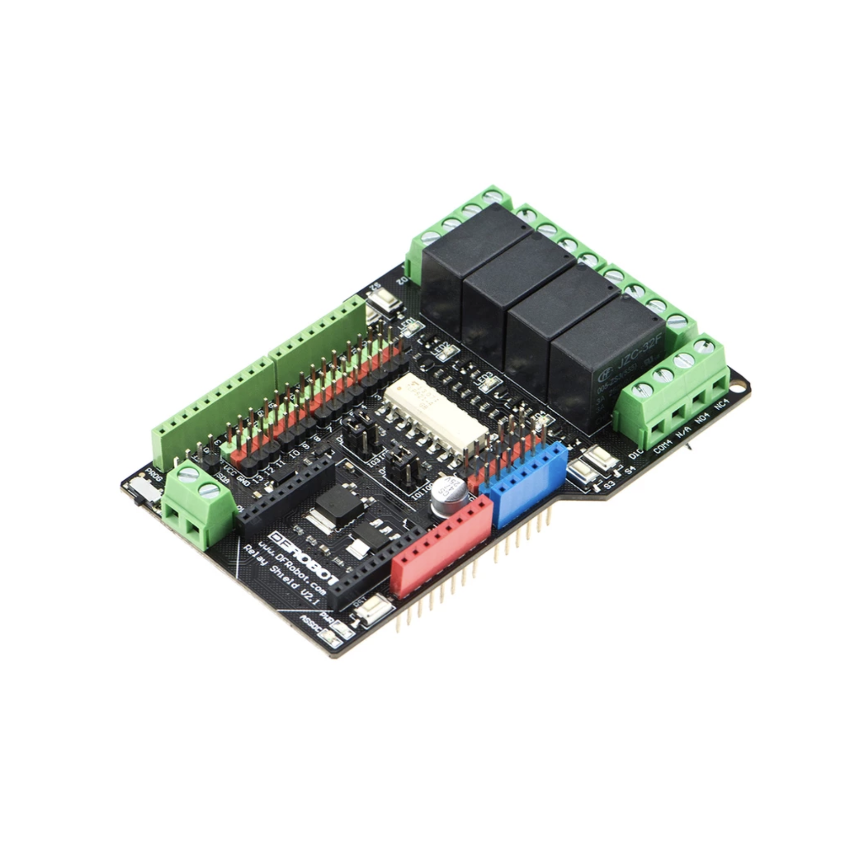 DFROBOT Gravity: 4 Channel Relay Shield for Arduino