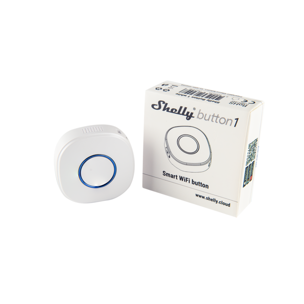 SHELLY Button1 White