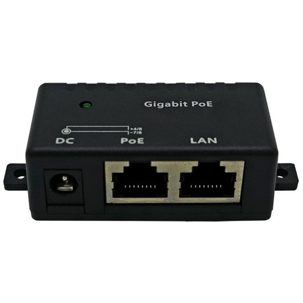 Single Port Gigabit Passive PoE Injector