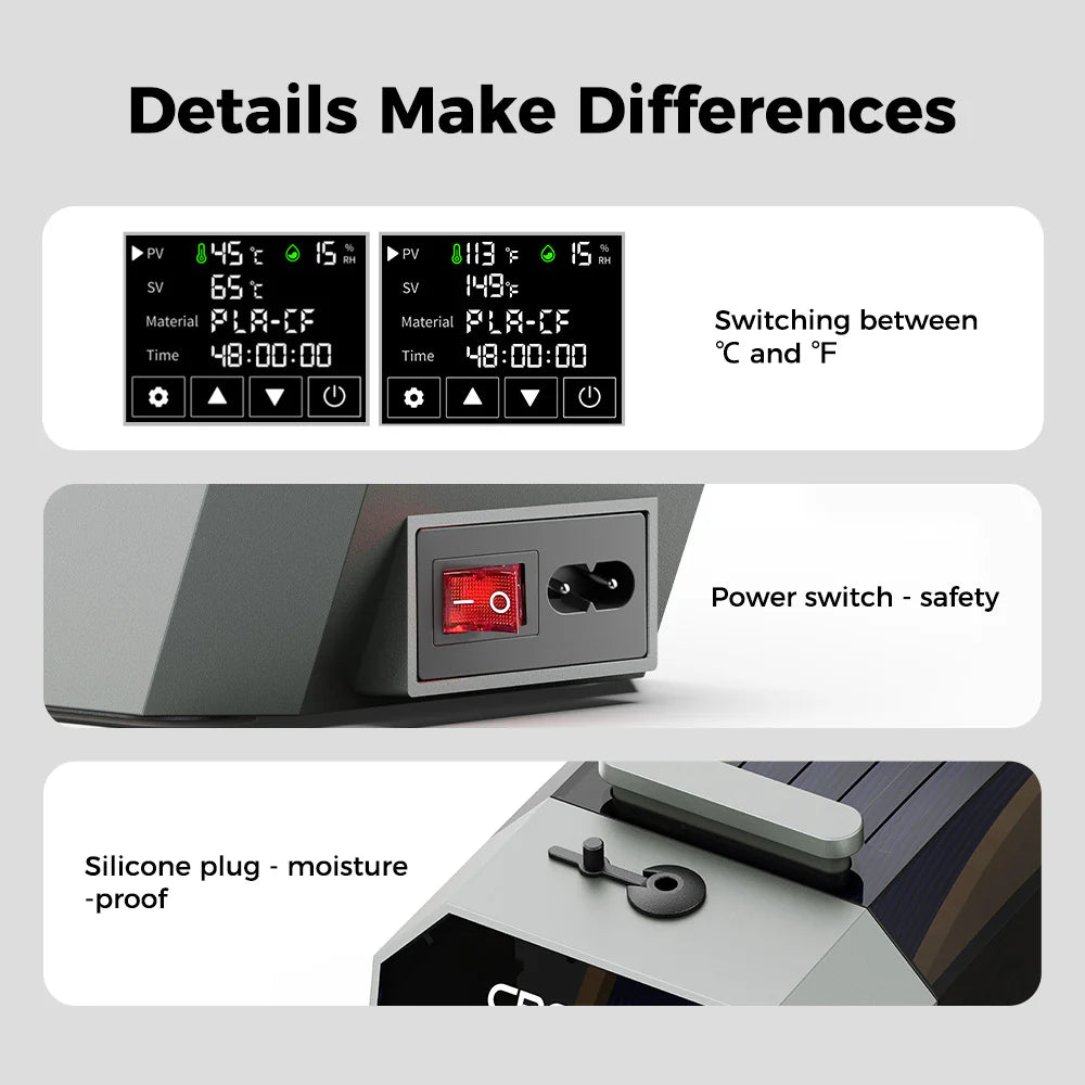 CREALITY Space Pi Filament Dryer (EU Plug)