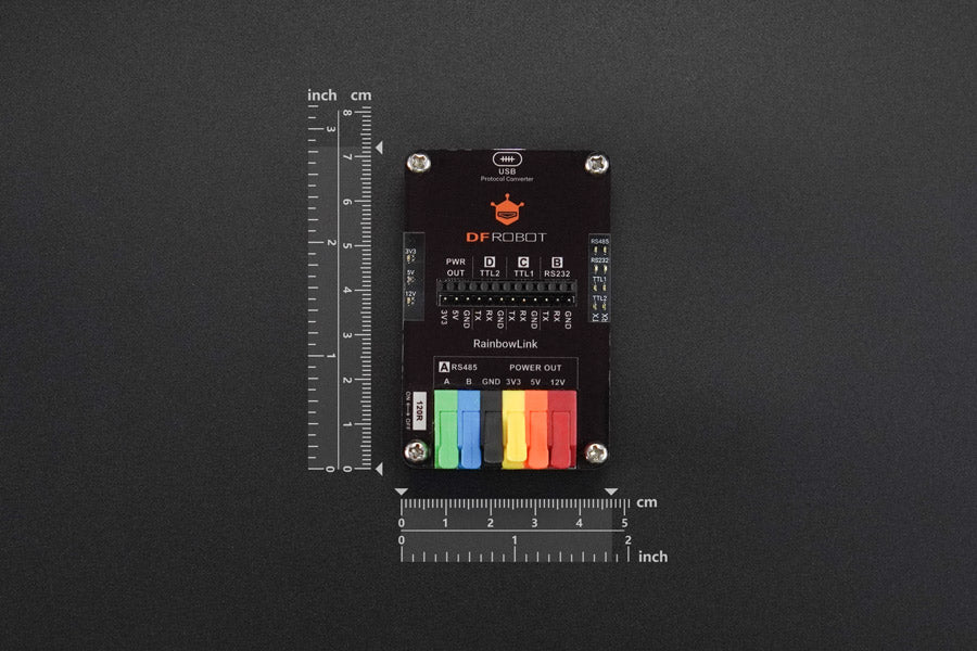 DFROBOT RainbowLink 4 Channel USB to Serial Converter (RS485 / RS232 / TTL)