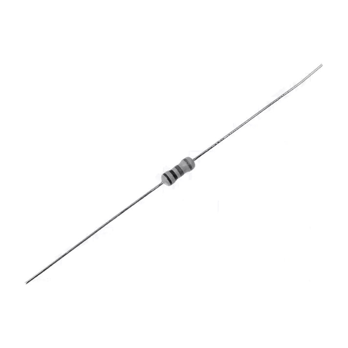 TME Resistor Carbon film THT 1MΩ 0.25W ±5% Ø0.4x28mm Ø2.3x6mm (Pack of 10)