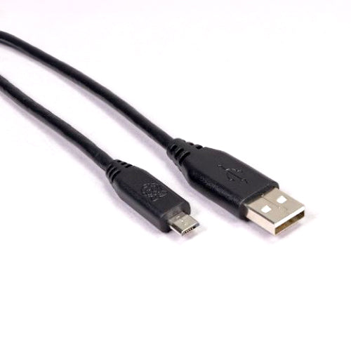 Official USB A male to USB micro B male cable (1m)