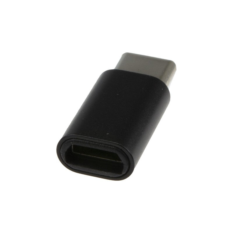 Female Micro USB to USB-C Male adapter for Pi4